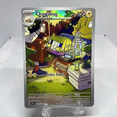 Pokémon TCG - Charjabug - 169/162 - Illustration Rare D • $0.99