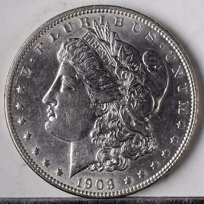 1903 Morgan Dollar AU++ Lightly Cleaned • $0.99
