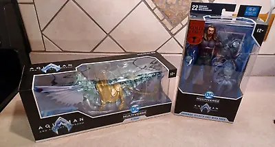 McFarlane DC Multiverse Aquaman Stealth Suit & Topo Lost Kingdom & STORM 12 NEW • $33