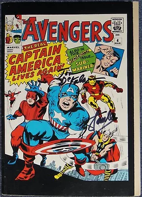 Avengers #4/captain America #400~signed Stan Lee~steranko~zeck~rubinstein~more! • £180.95