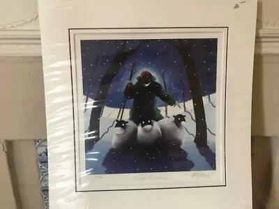 £200 • Buy Mackenzie Thorpe WINTER ROMANCE-LIMITED EDITION 146/550-COA