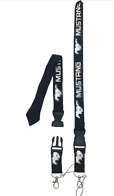 Ford Mustang Logo Horse Muscle GT Cobra USDM Lanyard Phone Neck Strap Key Chain • $13