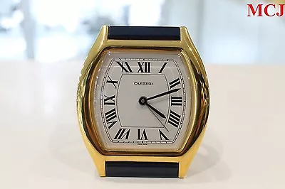 Cartier Travel Quartz Clock - Ref 6601 Good Condition  • $1499