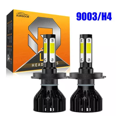 9003 H4 LED Headlight 2*Bulbs Conversion Kit 6000K Hi/Lo Beam Super Bright White • $39.99