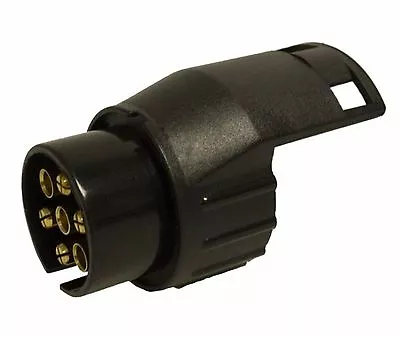 7 To 13 Pin Towing Electrics ADAPTOR 7 Pin CAR Socket To Caravan 13 Pin Plug • £6.25