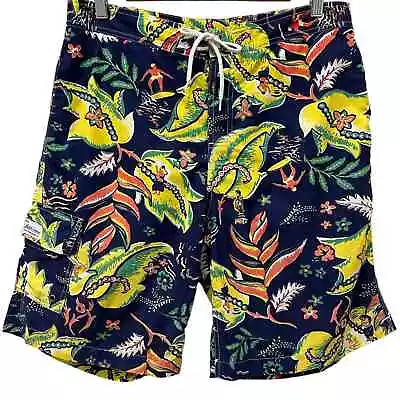 Polo Ralph Lauren Men's Medium Swim Trunks Board Shorts Liner 9  Inseam • $18