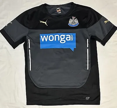 Puma Pre-Owned NewcastleUnited Black Practive Jersey Men Sz: Small • $21.25