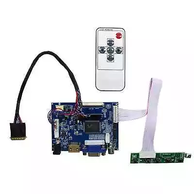 HD MI VGA 2AV LCD Controller Board Work For 15.6  B156XW02 1366X768 LCD Screen • $24