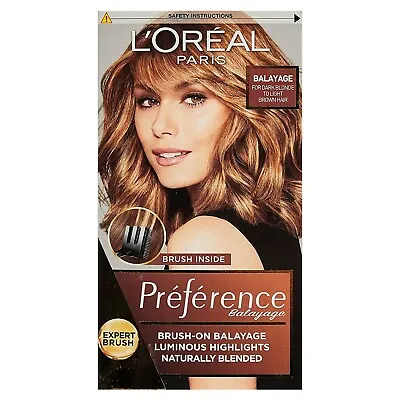 L'Oreal Preference Glam Highlights Hair Colour - No 3 - Dark Blonde Light Brown • £7.99