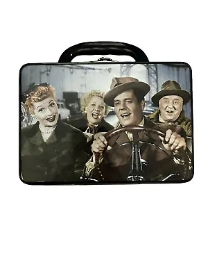 Vintage’I Love Lucy’ Tin Lunch Box Two Sided Here We Come Carmen Miranda • $20