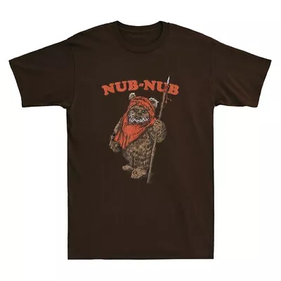 Nub-Nub Ewok Funny Monster Cartoon Camp Meme Vintage Men's Short Sleeve T-Shirt • $30.79