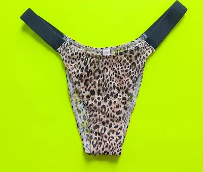 Victoria's Secret Size S Lace Animal Print Brazilian Panty - Limited Edition • $13.99