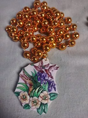 2024 Krewe Rex Parade Throw Necklace Beads Bountiful Pursuits  • $0.99