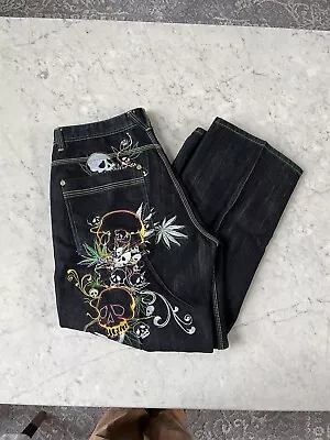 Victorious Jeans Men 40x34 Jesse Pinkman Denim Pants Baggy Rap Y2K  Affliction • $120