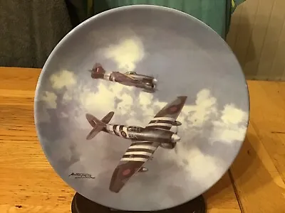 £12.99 • Buy Tempest Aeroplane Plate - Gathering Storm - Reach For The Sky - Raf World War 2