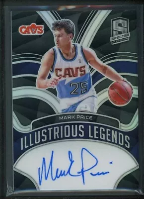 2021-22 Mark Price 19/75 Auto Panini Spectra Silver Illustrious Legends • $22.99