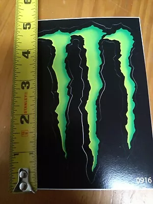 1-4x5 (approximately) MONSTER ENERGY Decals Stickerscarbike Laptop RC Car • $5.97