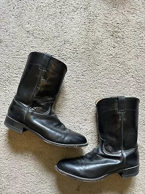 GUC Justin Roper Cowboy Boots MEN’S Size 13 D 3133 Western Rancher Leather • $14.99