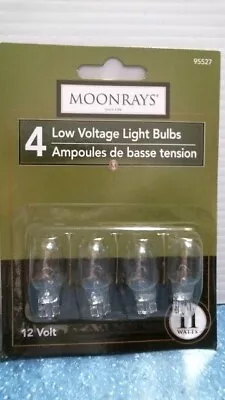 Moonrays 4 Pack Low Voltage Light Bulbs  (95527)  FS  • $10