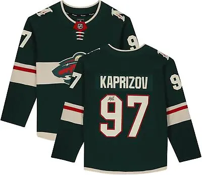 Kirill Kaprizov Minnesota Wild Signed Green Authentic Jersey • $399.99