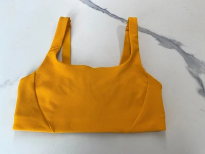 $12 • Buy Lululemon Sports Bra, Size 12 AUS / 8 CAN, Tangerine, Good Condition