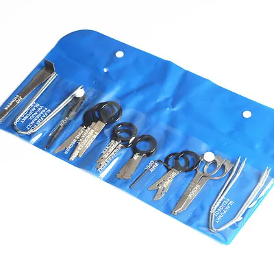 20Pcs Car Radio Audio Extraction Kit CD Panel Hand Removal Clip Pry Key Tool Set • £17.16