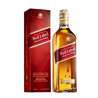 Johnnie Walker Red Label Scotch Whisky 1Litre • $78.65