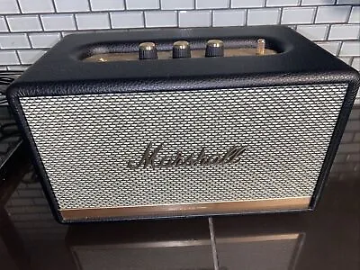Marshall - Acton II Bluetooth Speaker - Black - Perfect In Condition • $175