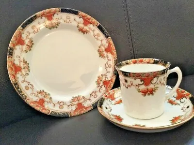 Antique Royal Sutherland China Pattern 1105 Edwardian Tea Cup Saucer Trio Lovely • £11.99