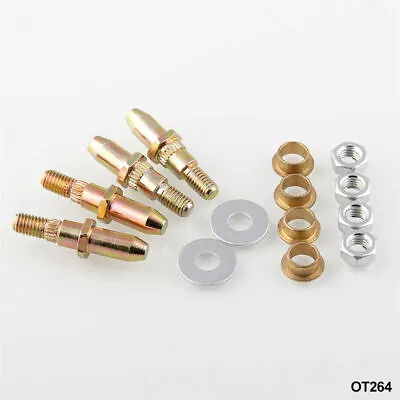 Front Door Hinge Pins Pin Bushing Repair Kit Fullsize Durable For Chevy GMC • $16.10