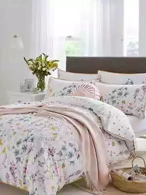 Laura Ashley Wild Meadow King Duvet Cover Set Multi • £69.99