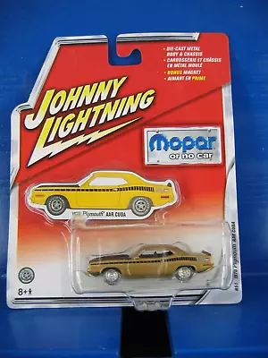 *** Johnny Lightning Mopar Or No Car 70 Plymouth Aar Cuda Gold • $12.99