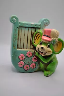 Vintage Bank Mouse Chalkware From Its The Berries Made In Japan • $24
