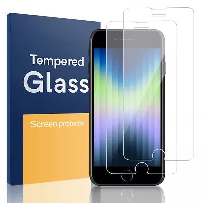 For IPhone 87SE 4.7-Inch 2 Pack 2.5D Edge Tempered Glass Screen Protectors • $31.34