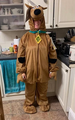 £55 • Buy Genuine Official Adults Scooby Doo Costume 