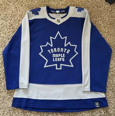 Toronto Maple Leafs Reverse Retro 1 Adidas NHL Hockey Jersey 50 Read Desc  • $65