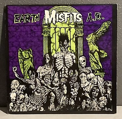 Misfits Earth A.D. Wolfs Blood PL9-02 Plan 9 LP 1983 Danzig Punk Hardcore • $179.95