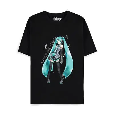 Vocaloid Hatsune Miku Shortsleeve T-Shirt Black Unisex Anime • $24.85