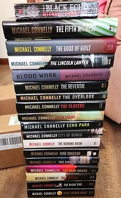 MICHAEL CONNELLY Books HARRY BOSCH Lincoln Lawyer Lot Of 18 HC/1 PB • $64.99