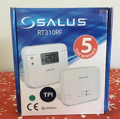 Salus Rt310 RF Wireless  Room Thermostat. • £45