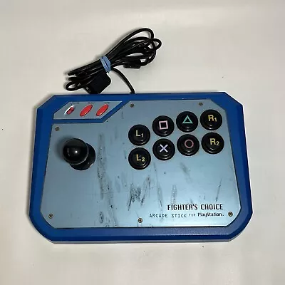 Vintage 1998 PlayStation Fighters Choice Arcade Stick Pad Controller 200 Toy • $29.59