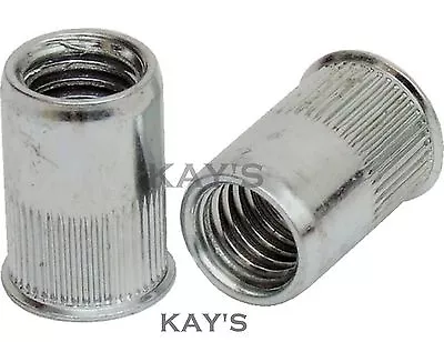 £0.99 • Buy Rivnuts Thin Sheet Rivet Nuts Countersunk Steel Threaded Inserts M4 M5 M6 M8 M10