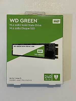 Western Digital Green™ 240GB M.2 SATA Type 2280 (WDS240G2G0B) Solid State Drive • £45