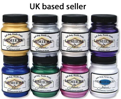 £4.75 • Buy Jaquard Lumiere Paint. 2.25 Fl Oz/66.54 Ml. Various Colours. Multi Buy Offers!