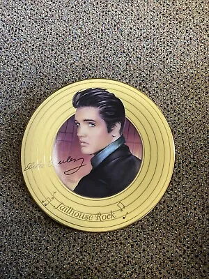 Elvis Presley Jailhouse Rock Solid Gold Collection Plate 1996 Bradford Exchange  • $19.95