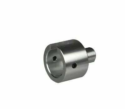 Silver Ruger .22 Mark 1-3 I-III 1/2x28 TPI Muzzle Adapter For Bull Barrel  • $14.87