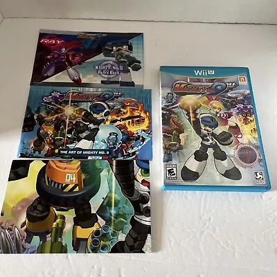 Mighty No. 9 (Nintendo Wii U 2016) CIB Complete W/ Poster Manual Mega Man • $9.74