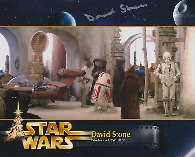 £1.20 • Buy David Stone 10 X 8 Poster Photo Signed In Person - Star Wars: A New Hope - K280