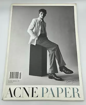 ACNE PAPER Magazine #3 Autumn 2006 Cover Alex Foxton By Snowdon • £68.29