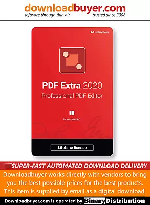 MobiSystems PDF Extra 2020 - 1 PC [Download] • £41.66